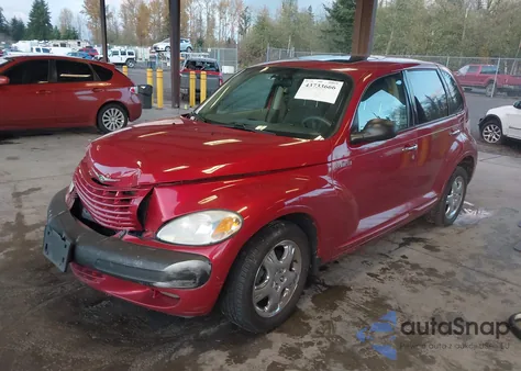 2002 Chrysler Pt Cruiser Touring из США, поврежденный, VIN 3C4FY58B22T222017